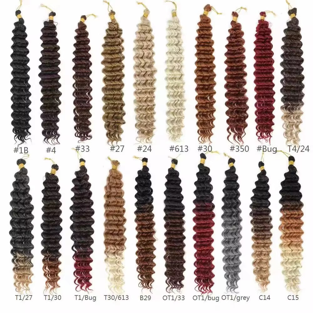 Deep Wave Braiding Hair